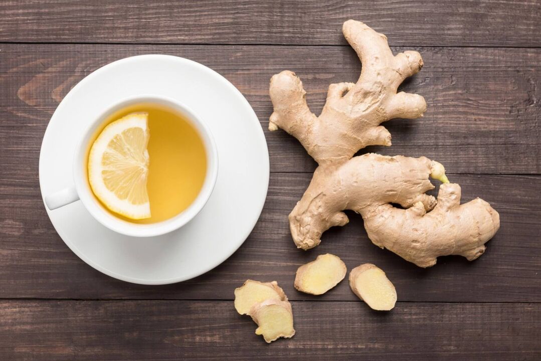 O té de xenxibre con mel e limón é unha bebida perfumada que aumenta a potencia masculina